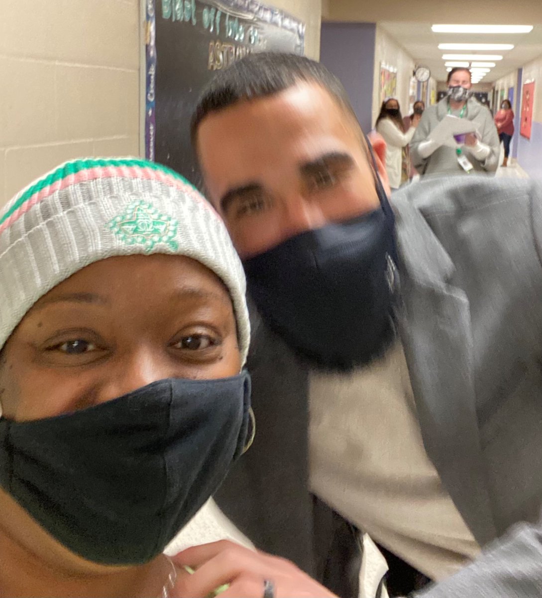 JLMC07740's tweet photo. Congratulations @ngwood25 ! Much success as Vice Principal at GLC. We will miss you my friend. @msrich04 was dancing, so a little blurry 😂 https://t.co/weLr8AY3ss