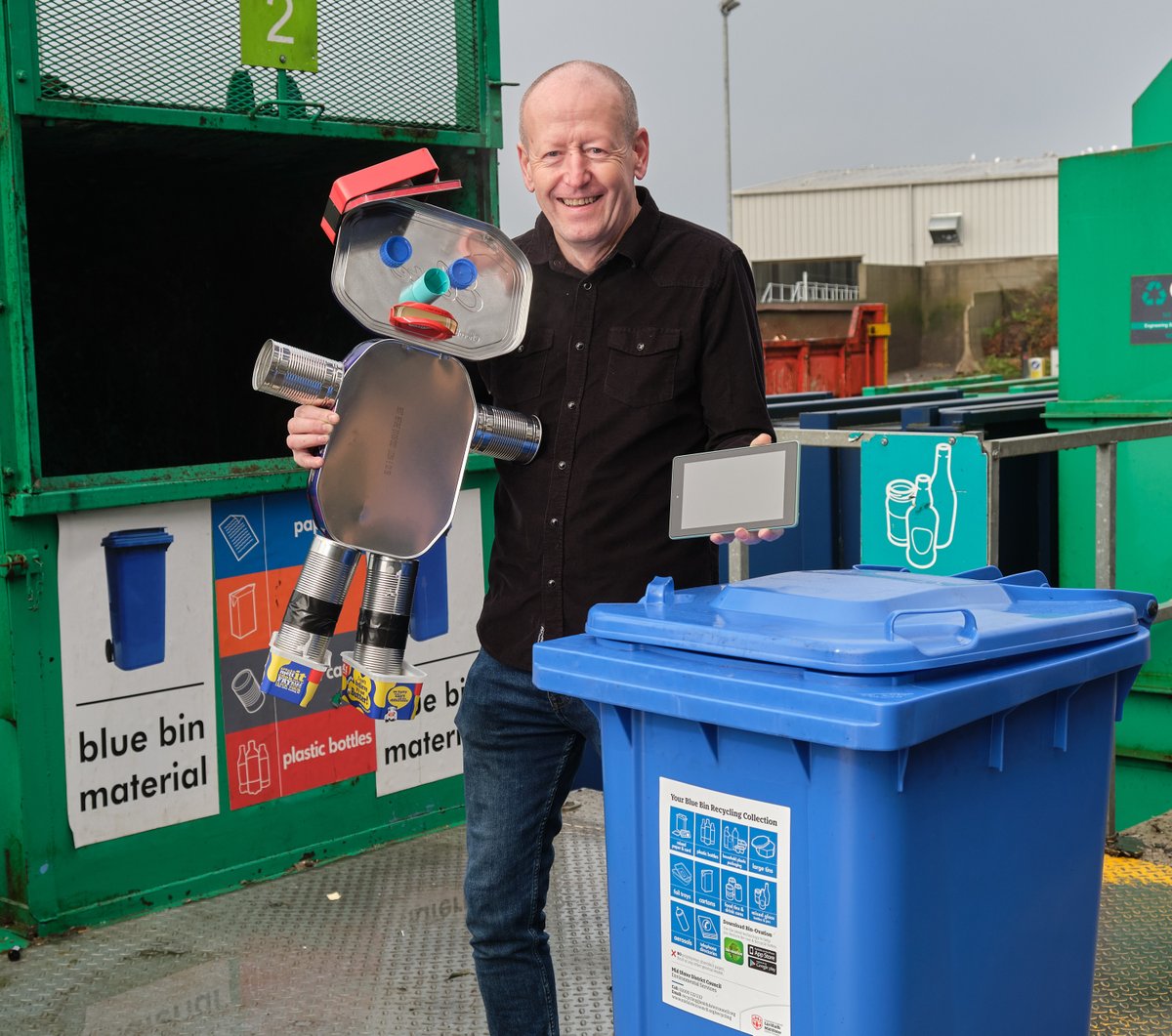 MidUlster_DC's tweet photo. Be creative with your waste &amp; take part in @MidUlster_DC's new Bin smART recycling competition to be in with a chance of winning a tablet! For more information, including terms and conditions &amp; how to enter, go to: https://t.co/EWHWEFGgBr ♻️ #BeBinSmart #TogetherWeRecycle https://t.co/9IjsECMsXa
