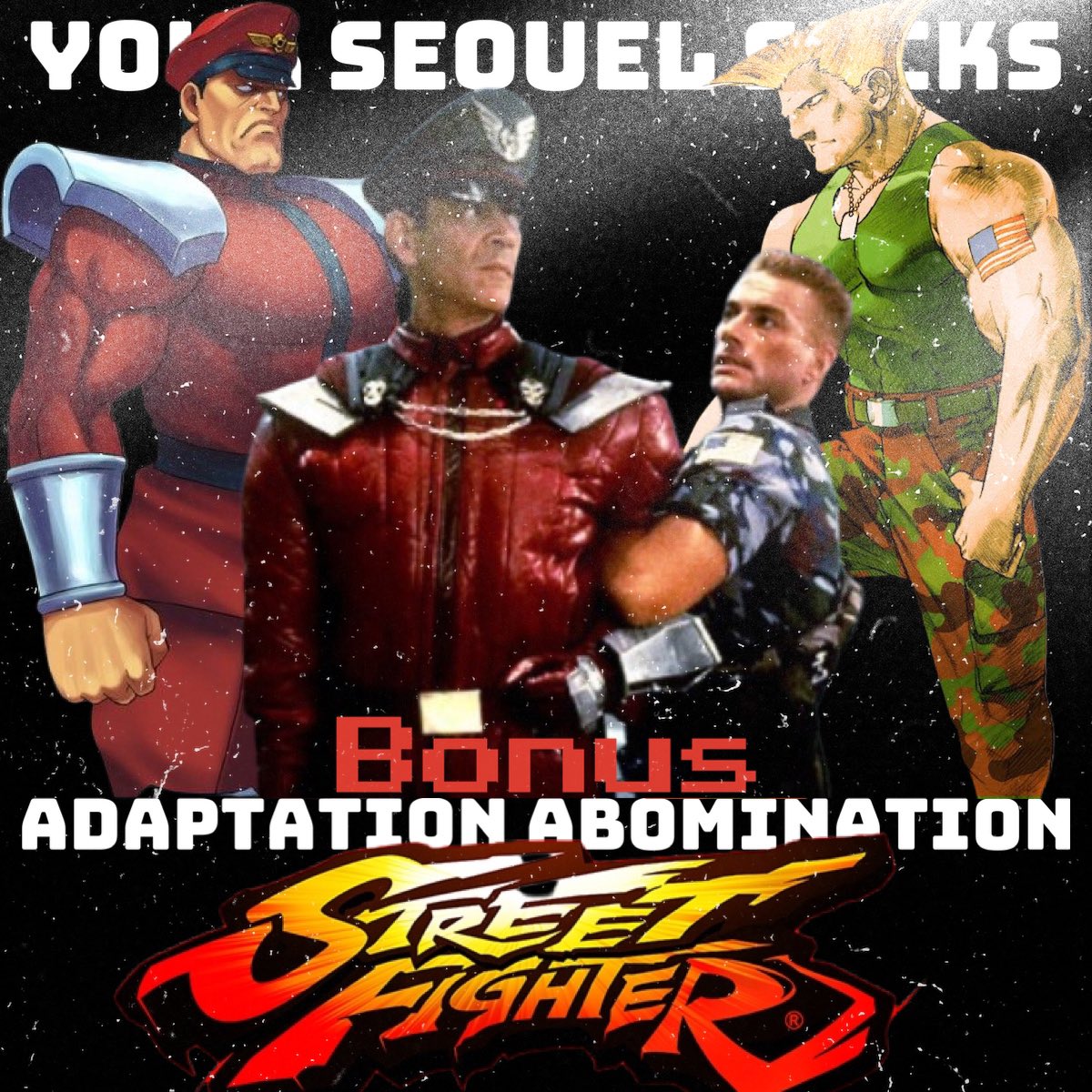 Welcome to our first Adaptation Abomination! This time we are figuring out what Capcom did to our beloved fighters. #NotMyBlanka
.
.
.
.
#podcasthost #podcastersunite #applepodcast #podcasting #spotifypodcast #podcasters #yoursequelsucks #newepisode #streetfighter #YSS #jcvd