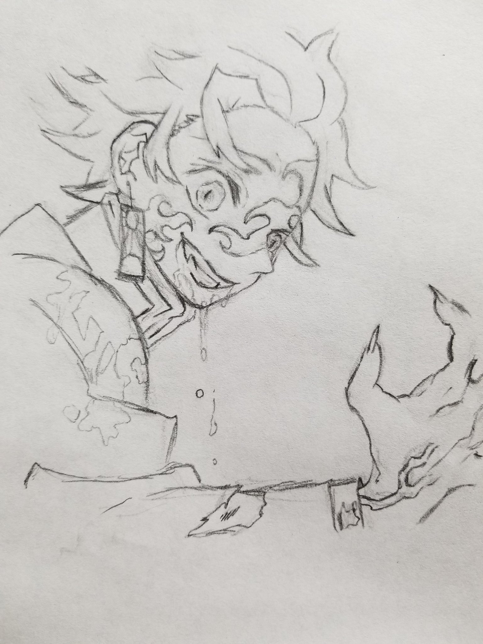 手作り大好き なっちゃん 子どもからのリクエストー 鬼化した炭治郎のぬりえ 顔の角度難しい 子ども 4歳 もーすぐ5歳 に渡したら 赤と黒の鬼化炭治郎になりました 鬼滅の刃 ぬりえ 竈門炭治郎 T Co Iarzvqzyrd Twitter