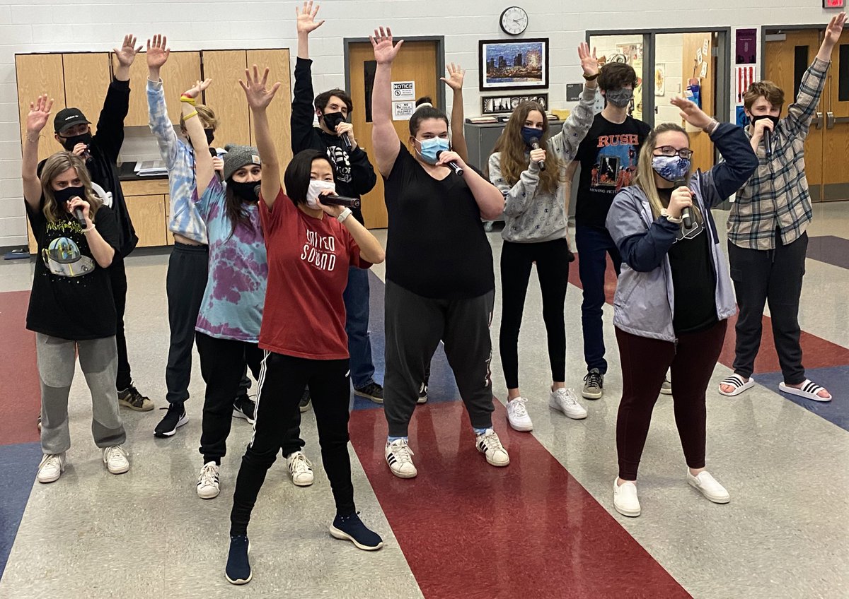 Workin’ the choreo this week with passion and purpose!  We will rise up!