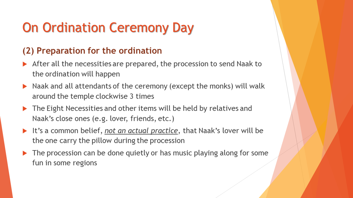 The Procession to the Ordination #ThaiwithNet