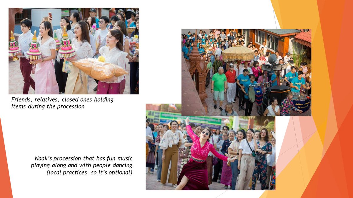 The Procession to the Ordination #ThaiwithNet