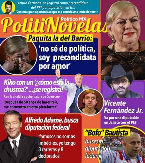 Luna_Tagg's tweet photo. No frieguen 🤣🤣🤣 la próxima boleta electoral en imágenes parece una portada del TV notas...es neta? 😏 así no se pinchis puede. https://t.co/EYLyzlTC3R