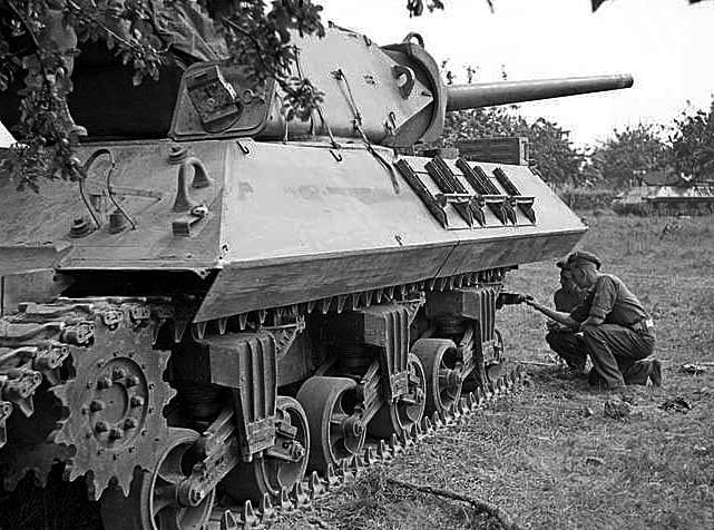 This could be further bolstered by the attachment of M10s from the corps anti-tank regiment.The Corps Anti-Tank Regiment usually had two self-propelled batteries - each with three troops of four M10 (exact details on whether 3" or 17 Pdr vary early on). /13