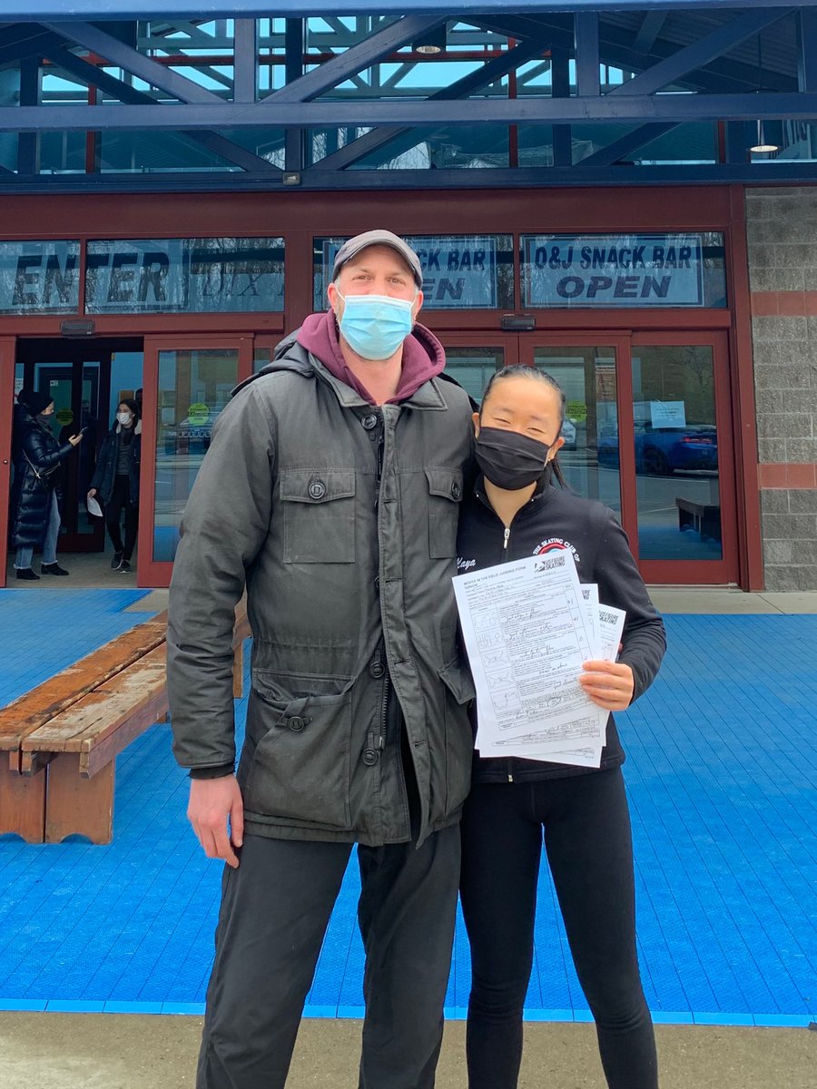 Congratulations, Maya!!  US Figure Skating gold medalist!!   #usfigureskating  #figureskate #practicemakesperfect