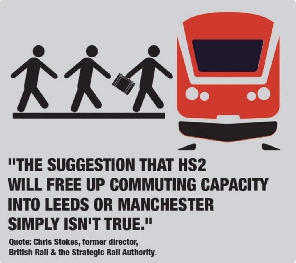 #HS2 and passenger capacity? Spin? This is what a former British Rail and Strategic Rail Authority lead had to say about it. Not looking so great then? #capacity