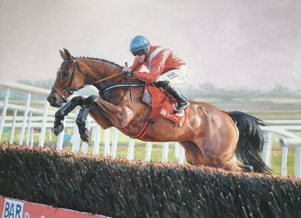 Click link below for the chance to win my oil painting of <a href="/EnvoiAllen__/">Envoi Allen</a> favourite for the Marsh Novices’ Chase <a href="/CheltenhamRaces/">CheltenhamRacecourse</a> <a href="/jackkennedy15/">jack kennedy</a> <a href="/gelliott_racing/">Gordon Elliott</a> 84cm x 63cm winning <a href="/Fairyhouse/">FairyhouseRacecourse</a> <a href="/Seaininmahon/">Seainin Mahon</a> #HorseRacing #Ireland 

basicfront.easypromosapp.com/p/951578