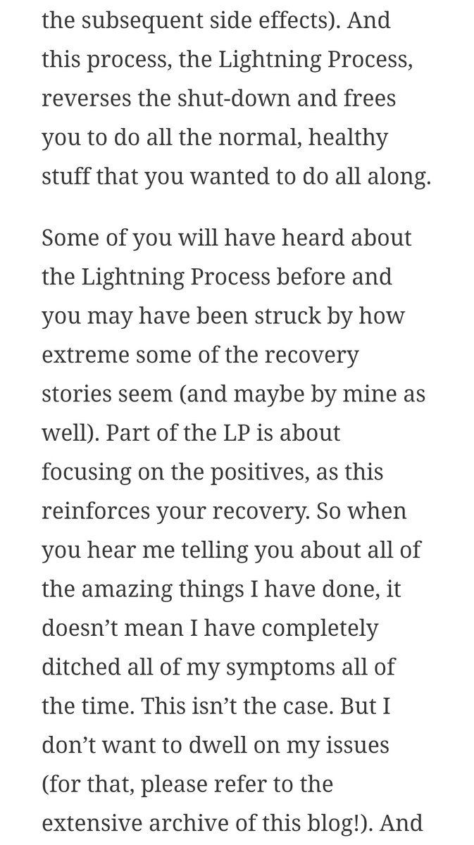 You cannot think yourself better if you have ME! With TG having blocked seemingly the entire ME community after her retweet, & suggesting another RCT, & CG promoting exercise on  @BBCBreakfast something needs to be said.  #MyalgicEncephalomyelitis  #LightningProcess
