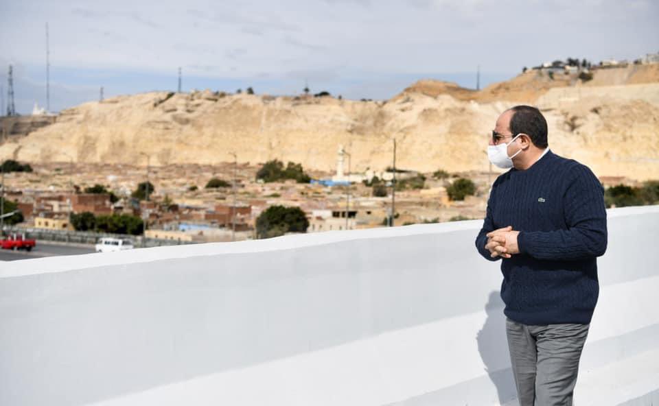 AlsisiOfficial's tweet image. جانب من الجولة التفقدية للسيد الرئيس عبد الفتاح السيسي اليوم، لعدد من مشروعات تطوير شبكة الطرق والمحاور بالقاهرة الكبرى، ومشروع تطوير منطقة مصر القديمة والسيدة عائشة ومنطقة محور الحضارات.