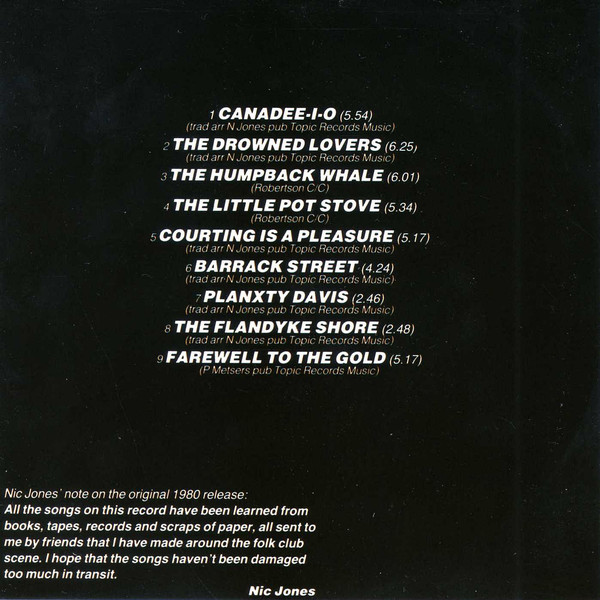 ...a folk record built on playing of such virtuosity that anyone who enjoys guitar, of any type or style, should hear it; a body of traditional songs played with an immediacy and urgency that transcends any dry notions of scholarship; and a record that stands astride the...