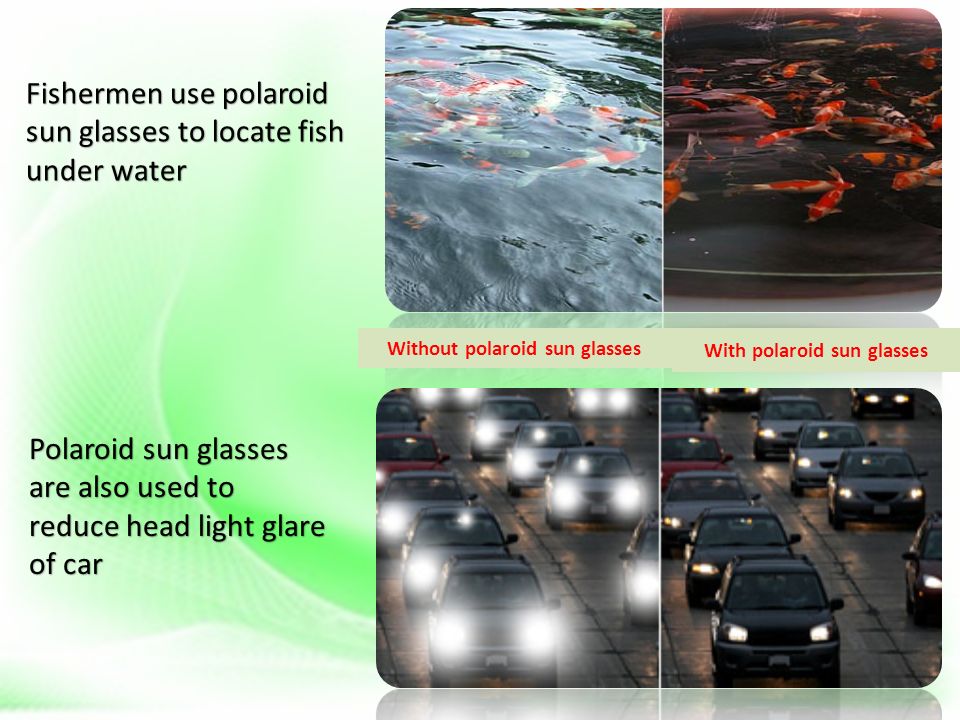 இங்கு அலைகளை அழிப்பதும் ஆக்குவதைப் போலத்தான் கதவு இடுக்குகளில் நிழலும் ஒளியும் மாறிமாறி தோன்றுகின்றன.அதேபோல பல கோணங்களிலிருந்து வரும் ஒளி அலைகளில் சிலவற்றை வடி கட்டுவதால் நீரின் ஊடே நம்மால் பார்க்க இயலுகிறது.ஆகவே ஒளி அலை வடிவம் உடையது என ஐயமறக் கூறினர். இந்த நேரத்தில்