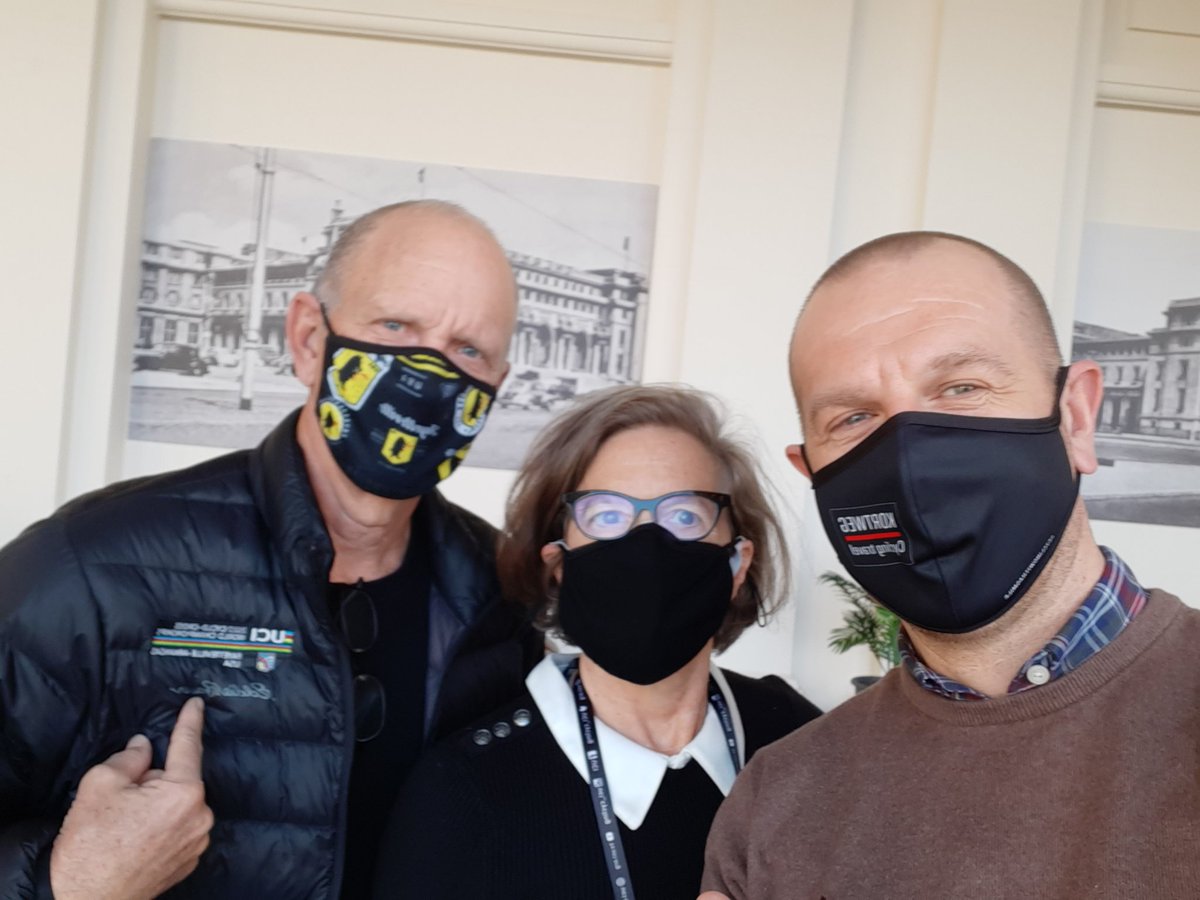 Meeting with Mr Brook Watts in Oostende. Preparing travelpackages for the Belgian cyclo cross fan for the world championships cyclo cross @Fayetteville22