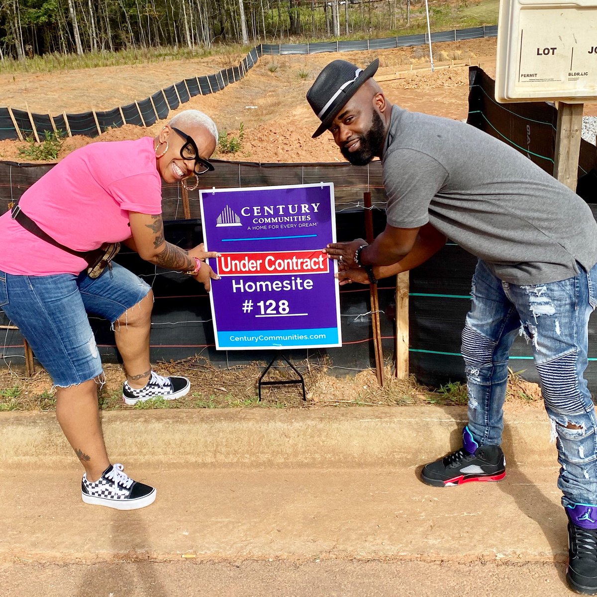 traychaney's tweet photo. Pt 1-beginning stages of the process back in Oct 2020. The Pandemic tried 2 play us BUT #TheChaneys played the pandemic. Took a few days off social media to reflect on the blessings from GOD that Me My Wife & My Son are experiencing! TODAY #ClosingDay #NewHouse #BuiltFromGroundUp https://t.co/20ebqmVNZ9