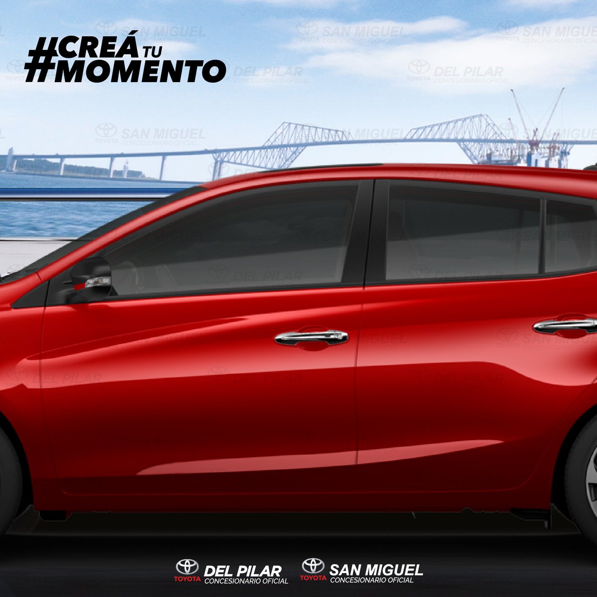 toyotadelpilar's tweet image. 👉🏼Con un diseño avanzado, el #ToyotaYaris cuenta con un sistema de arranque #pushbuttonstart, un techo solar eléctrico y un motor 1.5lts de 16 válvulas con tecnología Dual VVTT-i. ✔️

¿Que estás esperando para crear tus momentos con el #ToyotsYaris? 💯