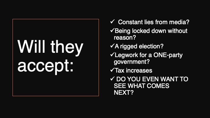 surveysanity's tweet photo. Test for tolerance and move forward is what is going on. https://t.co/pzxiWAJktF