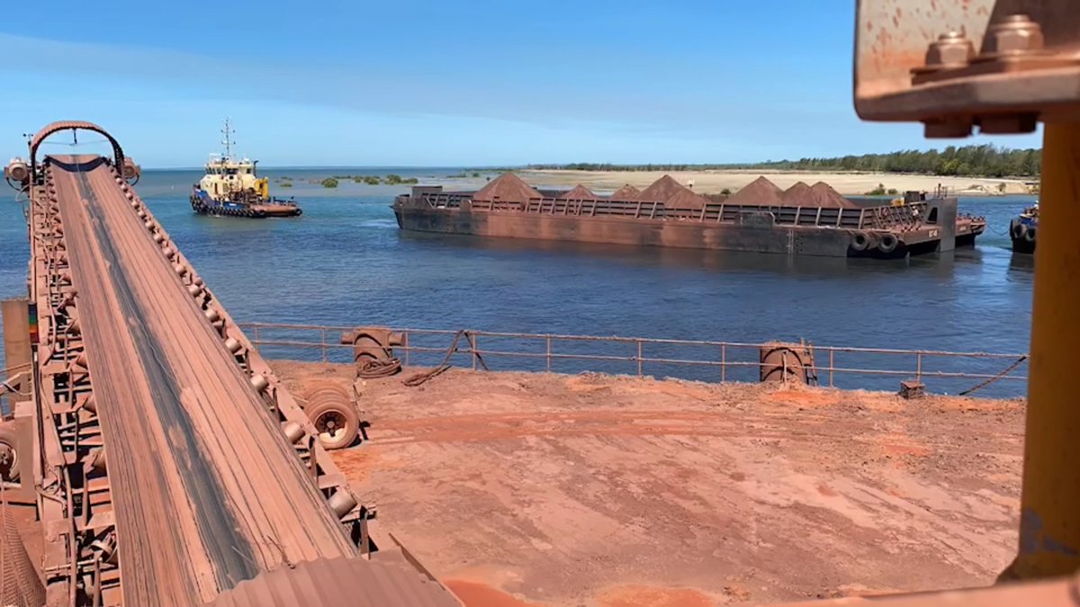 im_mining's tweet photo. NRW Holdings has been awarded a circa-A$123 million mining contract for Nathan River Resources’ Roper Bar iron ore project in the Northern Territory of Australia | https://t.co/7dQAFtG6B5 @NRWCivilMining #NathanRiver #RoperBar #contractmining #ironore https://t.co/OTOUcSNsmf