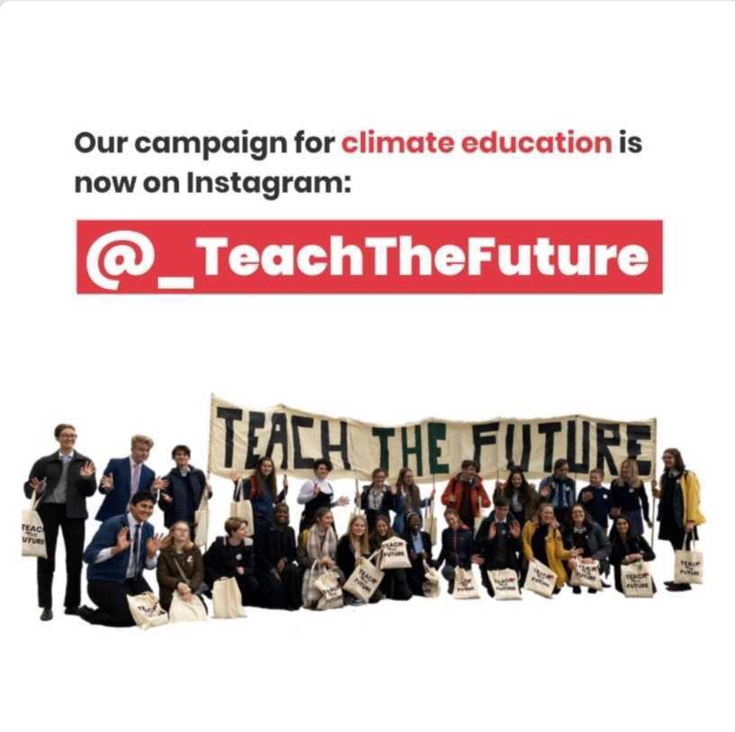 Go follow Teach the Future UK on Instagram! instagram.com/_teachthefuture @_TeachtheFuture