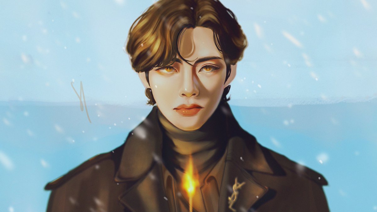 si_sss_'s tweet photo. Because you will always be my dearest scenery 🤍✨
I love you Taehyung 🤍✨

#bts #btsfanart #뷔 
#2YearsWithScenery
#태형이와함께한_풍경_2주년축하해 https://t.co/zuFVdVkWLz