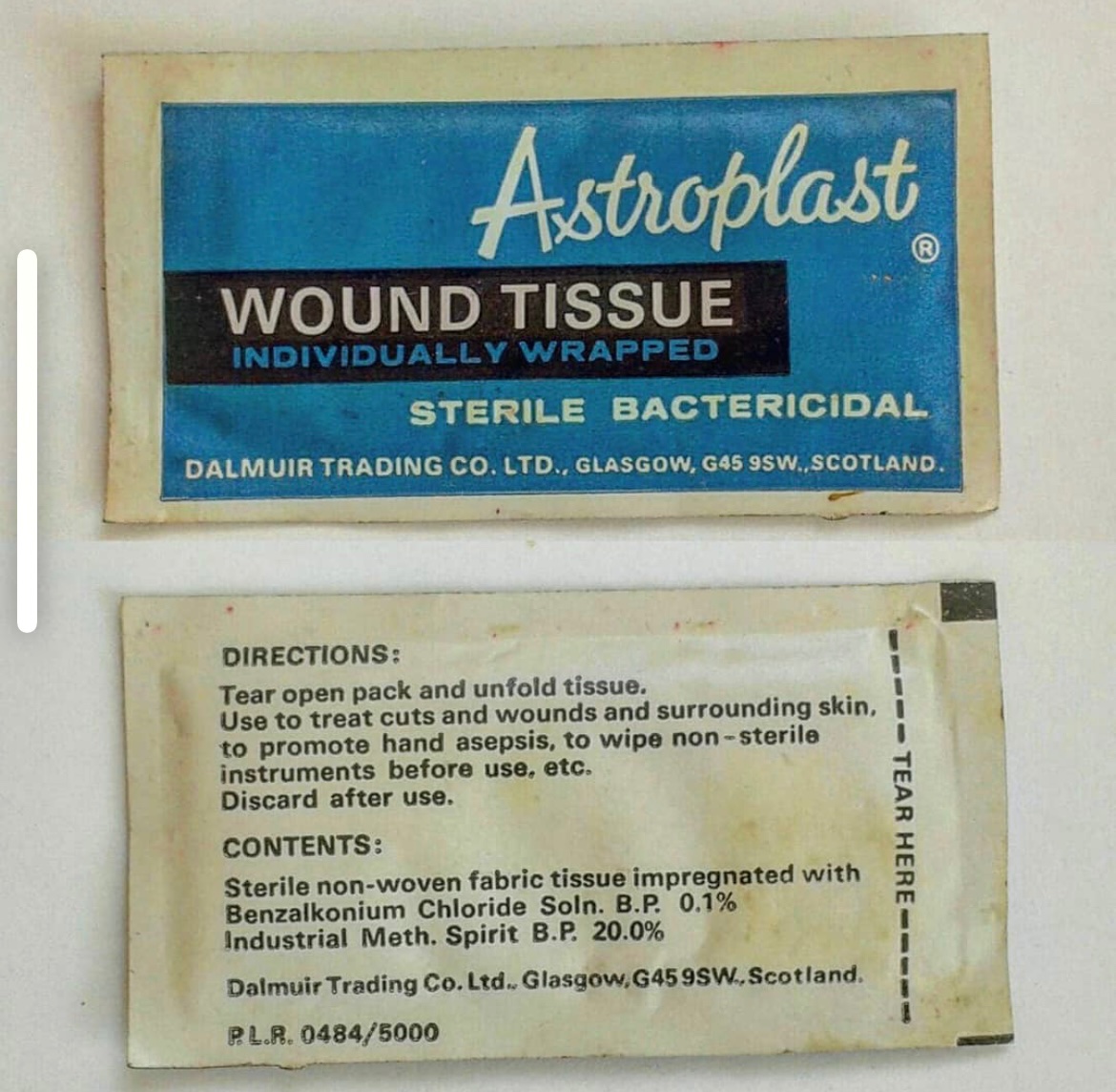 WallaceCameron3's tweet photo. Blast from the past. Astroplast Wound Tissue from the 1960’s. 

Astroplast by Wallace Cameron is still one of the most recognised brands in the Industry. 

To check out the Astroplast range go to: https://t.co/2QKJVPbTWT https://t.co/FjVozVpMiv