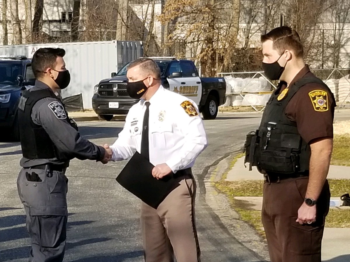 CCSOMD's tweet photo. Join us in congratulating CO Oliva on his promotion to Correctional Officer First Class. ππ #StaffRecognitionFriday #CCSOPRIDE https://t.co/WaPmAHUkjN