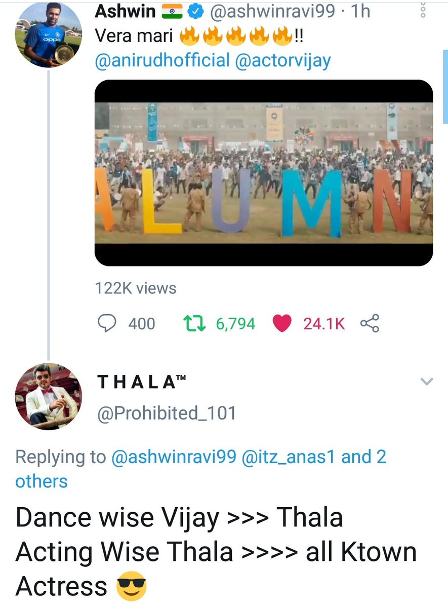 SVC_OfficiaI's tweet photo. This Epic Reply 👌

TAG : #DrunkardDonkeyAJITH | #Master https://t.co/ZU9r8MoWjp