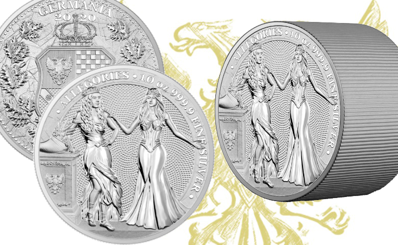 MonnaieMag's tweet photo. #Actualité #collection #investissement #GermaniaMint lance sa nouvelle allégorie numismatique avec #Italia et #Germania ! Cette thématique est déclinée en 1, 2, 5 et 10 onces #argent !
Photos et infos sur @MonnaieMag et sur @emonnaies > https://t.co/nM7ROIFRDy https://t.co/L013iqtlg2