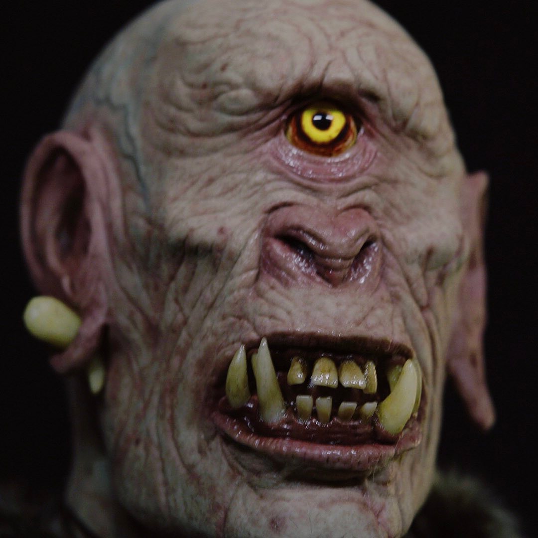 RAMaterials's tweet photo. Check out this Cyclops bust from sculptor, makeup artist, and ask maker @frannymarrujo! Cast with Ecoflex™ 00-20 backed with Flex Foam-It™ V! #ramaterials #smoothon #silicone #siliconebust #sculpture #cyclops #scifi #moldmaking #casting #fx https://t.co/ebAhNJ3cmm