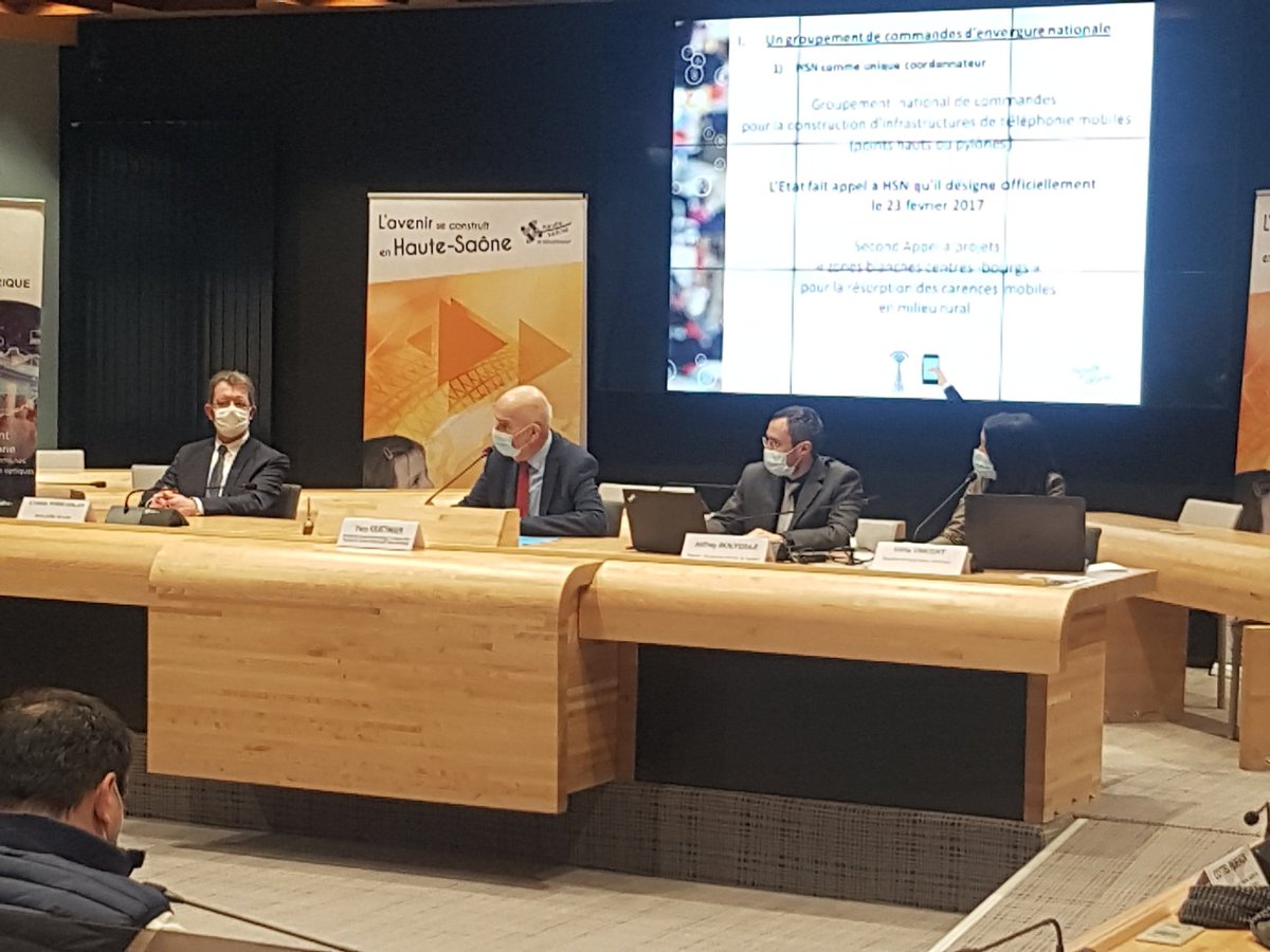 HsnMixte's tweet photo. Ce jeudi 28 janvier : Point presse sur la résorption des zones blanches en téléphonie mobile avec le groupement de commandes national porté par Haute Saône Numérique https://t.co/hN7DthOaQ4