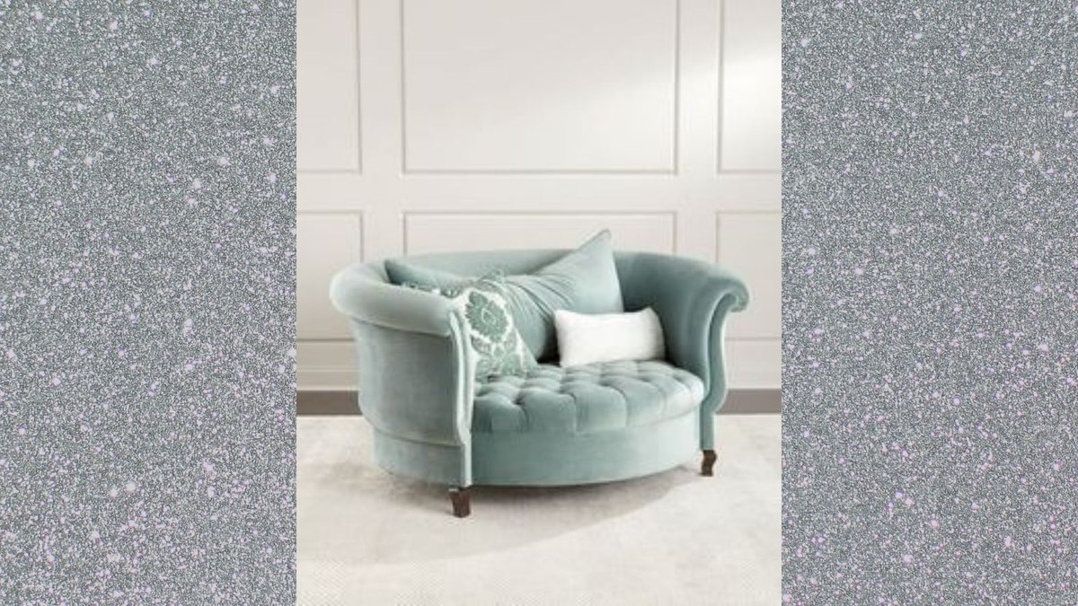 mark286_mark's tweet image. Who doesn't love a cuddle chair?  This one is splendid in Harlow Sage plush velvet upholstery, with tufted seat &amp;amp; dark walnut-hued carved feet.
#Cuddlechair #interiordesignideas #interiordecor #getthelook #leathercleaningandrepair