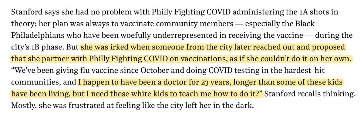 andersonatlarge's tweet image. Andrei Doroshin had more than a place at the table--he sat at the head of the table. 

@PHLPublicHealth proposed that Black Doctors COVID-19 Consortium partner with his team of mostly college students. White privilege trumped Black physicians' years of experience and expertise.