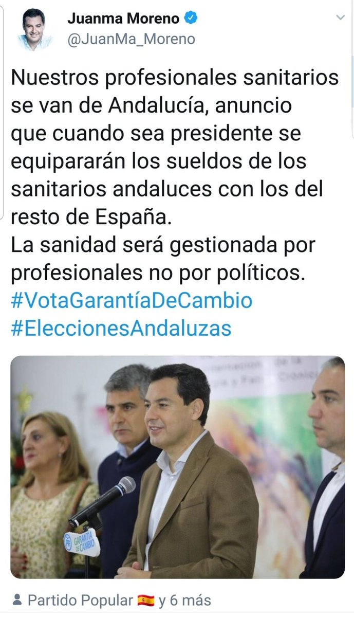 illeraul's tweet photo. @JuanMa_Moreno @jesusraguirre Hace tiempo agradecía esas palabras, luego tanto halago no me parecía necesario.
Ahora ya está claro, adularnos públicamente en tele, periódicos, para luego en los órganos de gestión hacer justamente lo contrario,pues.....
Lo digo hoy desde primera línea Covid, con guardia a "-4" https://t.co/4q2Zvnsxxq