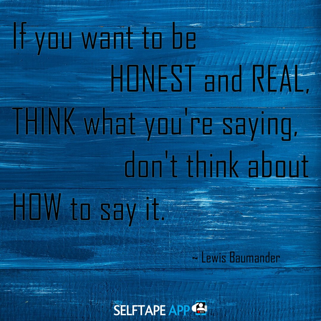 myselftapeapp's tweet photo. #QUOTE: "If you want to be honest and real, think what you're saying, don't think about how to say it" 📜 #LewisBaumander
.
🎞️
.
#actors #actress #acting #actorslife #workingactor #audition #selftape #casting #actor #actresslife #tvactor #filmactor #setlife #filmset #filmshoot https://t.co/R0NHbbaNf9