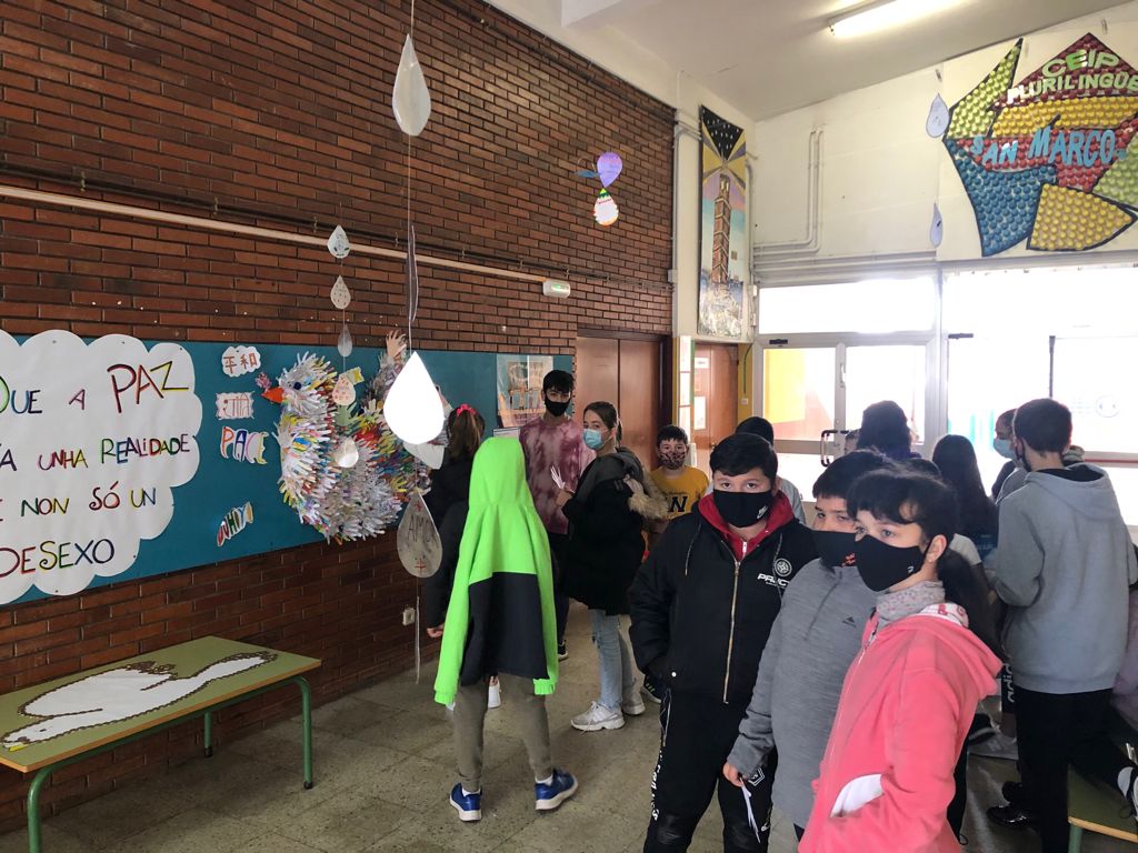 ceipsanmarcos's tweet photo. Día da Paz 2021. #DiadaPaz #DiaDeLaPAzYlaNoViolencia #bibliomarquiños #eaecsanmarcos #marquiñosvoluntario https://t.co/aFe1PhZEM4