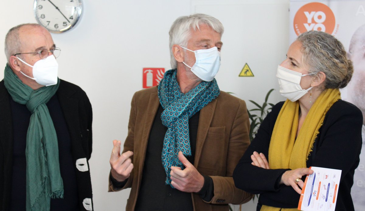 ♻️Rencontre avec @hub_laferriere et <a href="/delphinebatho/">Delphine Batho</a>
pour présenter notre plateforme collaborative de tri chez l'un de nos coachs lyonnais très engagé <a href="/PimmsLyon/">Pimms Médiation Lyon Metropole</a> 
 #ecologie #environnement #ecogestes #mieuxtrier <a href="/EricBrac/">Eric Brac de la Perriere</a>