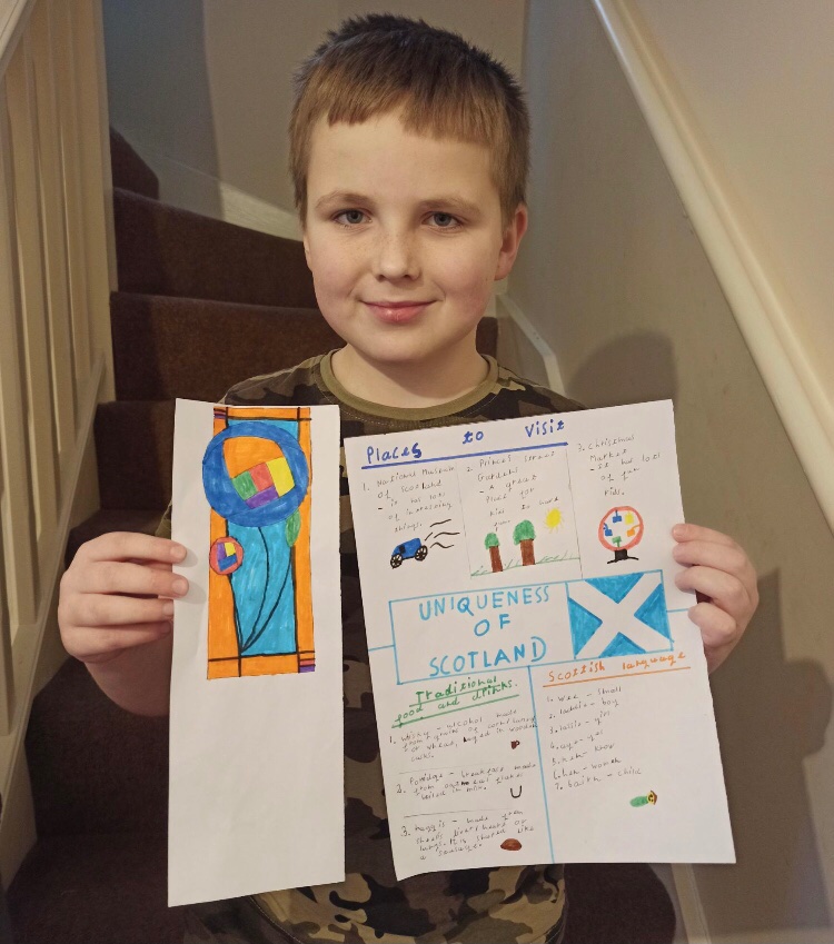 Celebrating our Scottish culture by recreating a Mackintosh Rose. Look at the beautiful colours and attention to detail. Well done P4S - beautiful work 🎨 <a href="/ArtistsAtHome/">Artists At Home</a> <a href="/stjosephsedin/">St. Joseph’s RC PS</a>