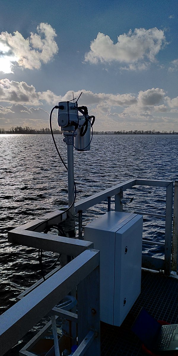 The second HYPSTAR has been deployed... at Blankaart @dewatergroep. It will greatly help for the radiometric validation of satellite missions and monitor the water quality in the water reservoir!!