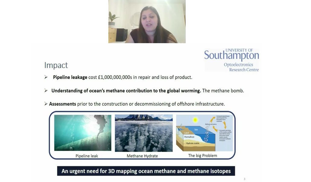 BiosensingIns's tweet image. Dr Rand Ismaeel from #universityofsouthampton speaking at the &quot;EC/Gas-SPR for Biosensor Applications&quot; webinar
#surfaceplasmon #biophysics #sensors