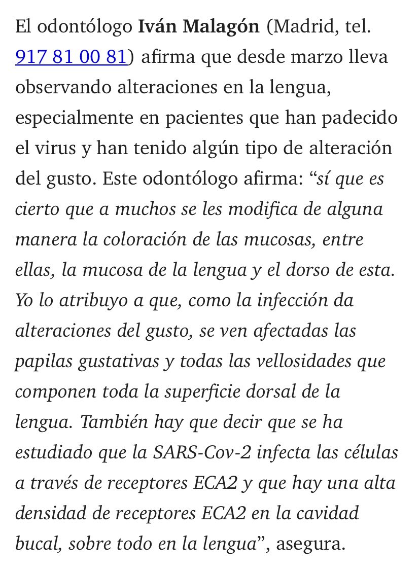 ivan_malagon's tweet photo. Os cuento todo acerca de los nuevos síntomas de COVID en nuestra salud oral, especialmente en nuestra lengua. En @elle_es 🔝 

https://t.co/G7HleIRhWu

#saludoral #covid #lenguacovid #sintomas #cepabritánica #ivanmalagon #elle https://t.co/tk4faq2KAI