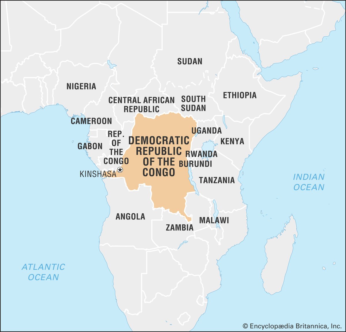 5. I use DR Congo as an example because I've spent so much time there...Look how massive DRC is...can you imagine transporting a fragile vaccine which requires super cold storage along roads like the one on the right? That's why a vaccine like J&J is so critical...