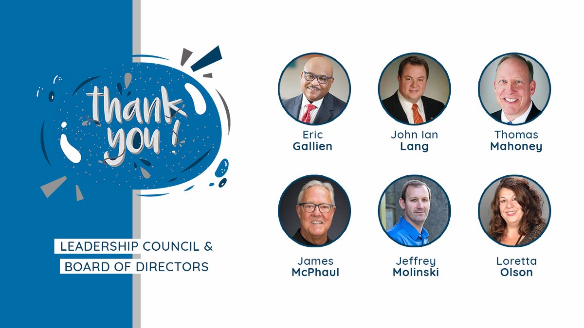 RCEDC1's tweet photo. Several RCEDC Leadership Council & Board of Director members completed their final terms in 2020. Please join us in recognizing each of these volunteers for the time and input during their service.
#ThankYou #RacineCounty #RCEDC https://t.co/nawTGeohBr