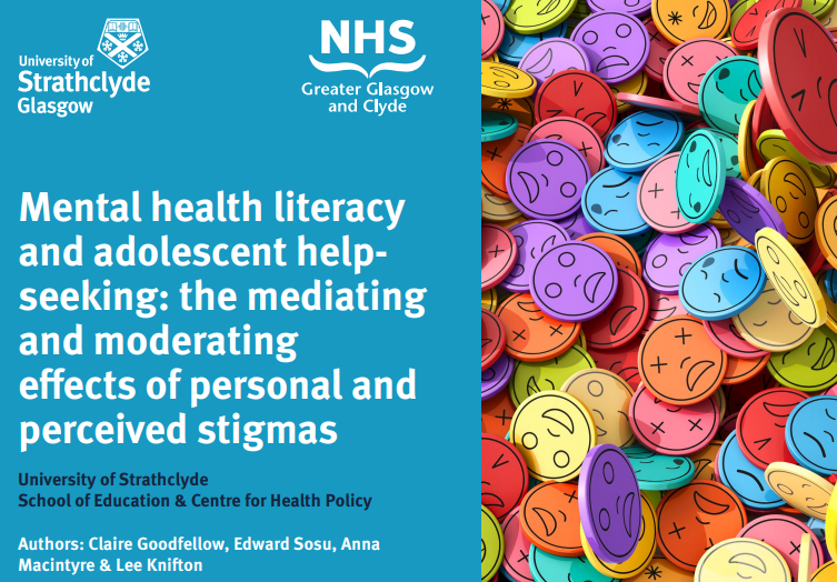 C_Goodfellow_'s tweet photo. Happy to share a research brief co-authored with @emsosu, @akmacintyre and Lee Knifton @MHFScot  summarising my PhD research into how #mentalhealth literacy and #stigma impact on adolescent's willingness to seek help for a mental health problem.
 https://t.co/0fOmkXROB9 https://t.co/vq88x4Ouae