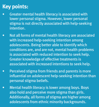C_Goodfellow_'s tweet photo. Happy to share a research brief co-authored with @emsosu, @akmacintyre and Lee Knifton @MHFScot  summarising my PhD research into how #mentalhealth literacy and #stigma impact on adolescent's willingness to seek help for a mental health problem.
 https://t.co/0fOmkXROB9 https://t.co/vq88x4Ouae
