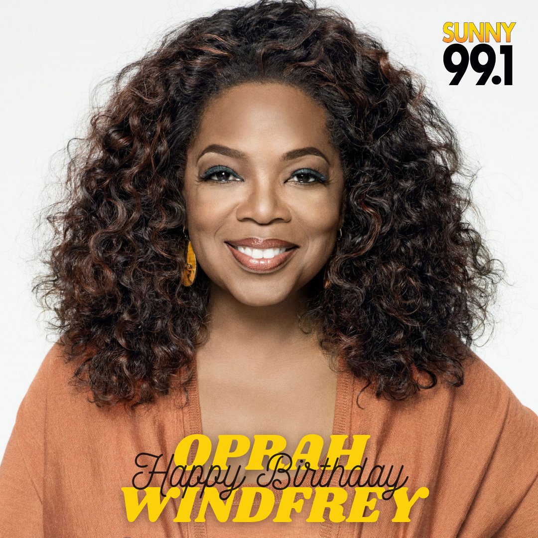 Happy 67th birthday Winfrey!  