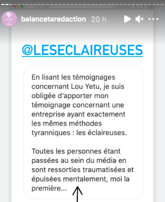 Balance_TaRedac's tweet image. Voici l'un des premiers témoignages reçus. Une dizaine d'ex-salariées ont confirmé et complété ces informations. Tous les messages se recoupent de façon précise. #Fakelaireuses