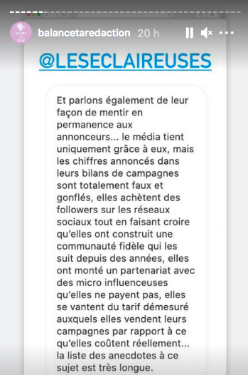 Balance_TaRedac's tweet image. Voici l'un des premiers témoignages reçus. Une dizaine d'ex-salariées ont confirmé et complété ces informations. Tous les messages se recoupent de façon précise. #Fakelaireuses