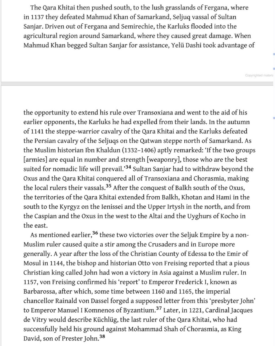 Qara-Khitai, the Karluks, and Barbarossa