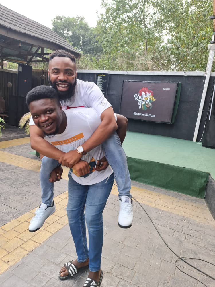 UncleAsiri's tweet photo. I have known this man for 12 years. He got my back always and of course I got his too. @OfficialArole 💯💯 
Tag someone you have known for more than ten years . https://t.co/GTMOOWMrmu
