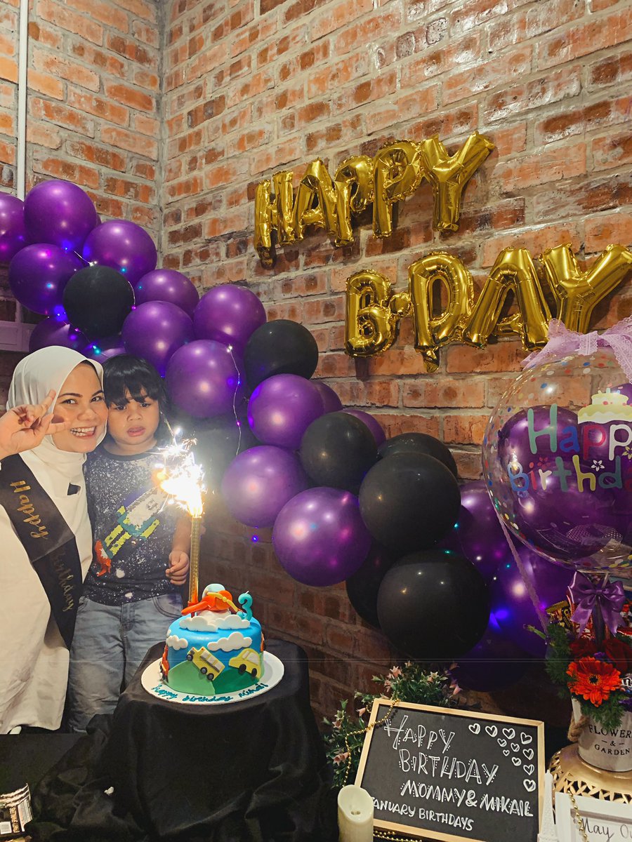 miwahanim's tweet image. 🥳Alhmdulilah . Moga Allah pnjgkan umur &amp;amp; limpahkn rzki. aamiin. 💘🤲🏻💕 #30Januari 🥳🥳🥳