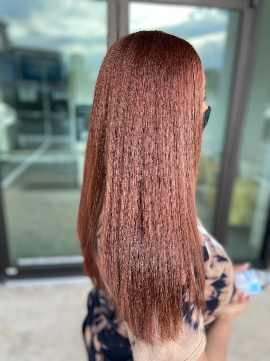 I ate this color up 🔥 #Houstoncolorist
